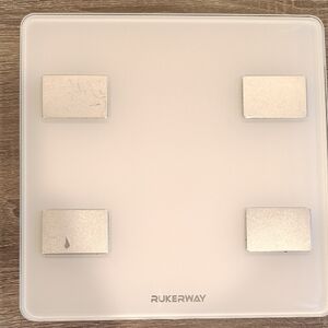 White Digital Bathroom Scale